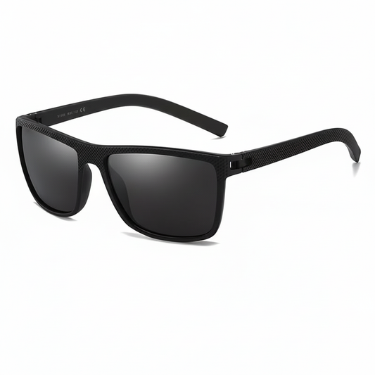 Mity Mens Classic Square Frame Sunglasses | Polarized UV Protection