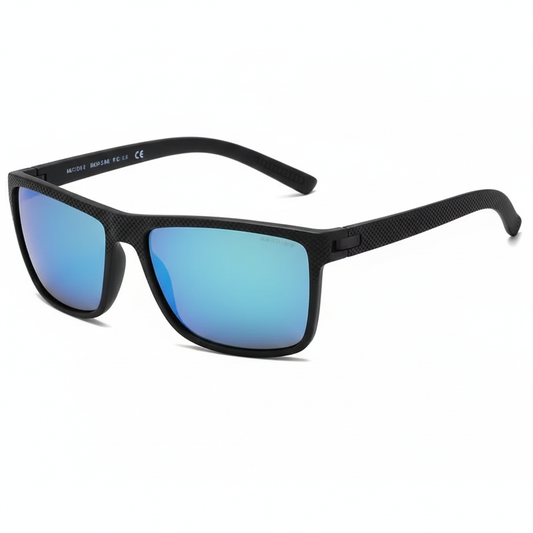 Mity Mens Classic Square Frame Sunglasses | Polarized UV Protection